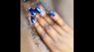 Making myself squirt with beer bottle
