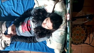 Handjob + Self Cum Eating Friday 30th (Phone Angle)