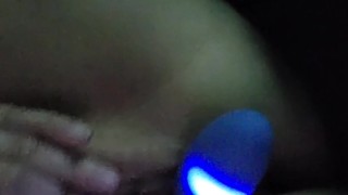 Playing with my toy