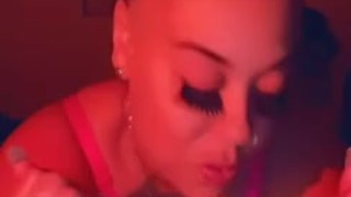 Fat ass RedBone Moving that ass around to music 