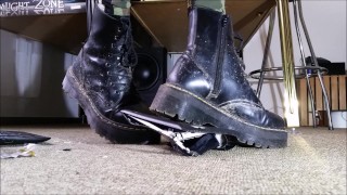 Laptop Crushing with Doc Martens Boots (Trailer)