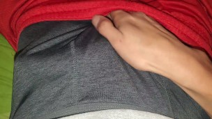 Rubbing cock 19 year old snapchat