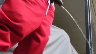 Taking a piss