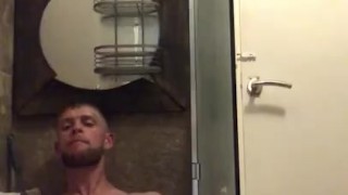 BRITISH SCALLY LAD IN BATH AronBainXXX