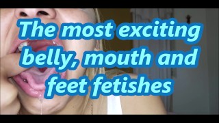 Extremely juicy self gagging (Demo version)