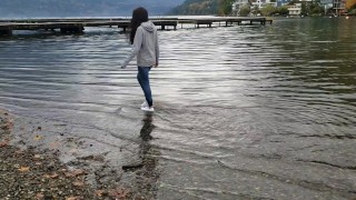 Soaking My White Keds - SFW