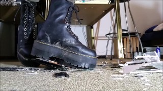 Laptop Crushing with Doc Martens Sinclair Hi Max Boots (Trailer)