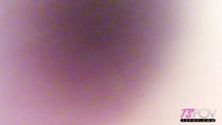 BTS POV sex with redhead TS starlet Aimee Fawx