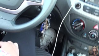 Driving with Sneakers