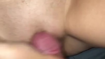 Cheating wife cums from just the tip
