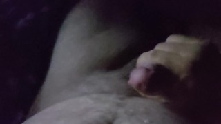 I can't stop cumming on my belly!