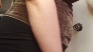 Rubbing oil all over my soft, MASSIVE titties!!