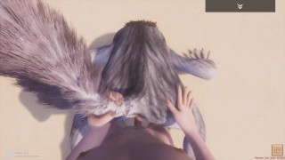 Wild Life / Rasha Furry Wolf Girl POV Fucking HD