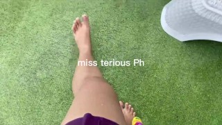 teen asian feet