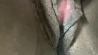 Tight pussy dildo fucking