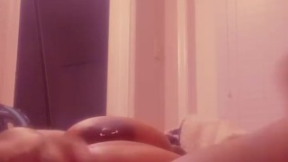 Chubby slut stretches her phat pussy for you 