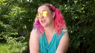 Masked BBW MILF plays solo with vibrator