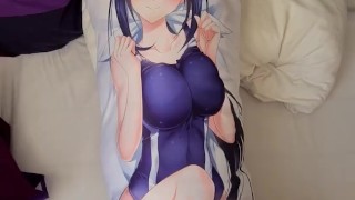 Cumming on my girlfriends swimsuit