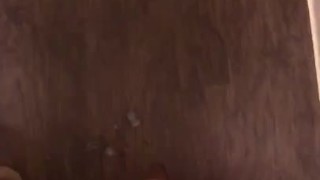 Jerking off in parents bathroom 