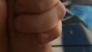 Me Wanking my BWC (Big White Cock)