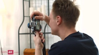 Slim4K: An ordinary photoshoot turns XXX