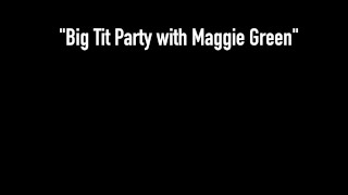 Big Titty Party! PAWGs Sara Jay & Maggie Green Pussy Fuck!