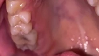 Girl mouth tour