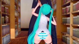 Schoolgirl Miku Loves Cock {コイカツ!/3D Hentai}