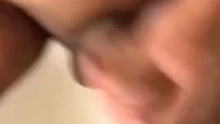 Masturbating 