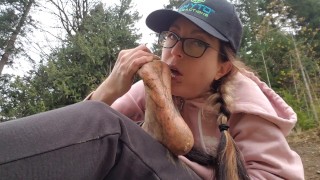 Cleaning My Very Dirty Feet. Lots of Spitting