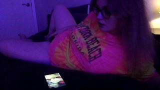 Masturbating to breeding porn