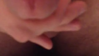 Blooper, cumshot hit the camera lens