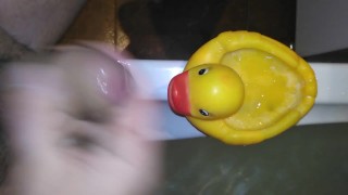 I fed sperm to a rubber toy