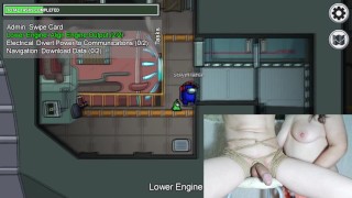 Among Us femdom handjob Stream