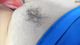 Masturbating 