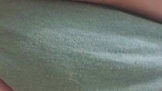 Pissing my panties in the tub