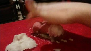 Small Penis Hot Wax CBT - Part 2 - Edging with set wax