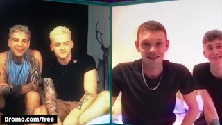 Bromo – Couples Mickey Taylor & Ronnie Stone, Harri Oakland & Clayton Fox Cyber Fuck