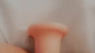 Fucking my dildo 