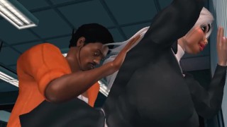 Brazilian Nun visits inmate 3D animation TK17