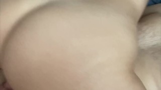 curvy teen begs for a cumshot on her big ass - TinyTaya