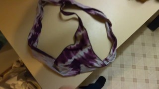 Cumming On My Girlfriends Dirty Panties #6