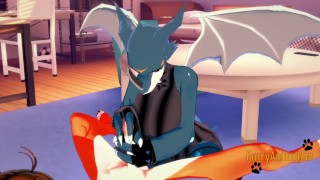 Digimon Hentai - Exveemon & Naru Hard Sex 1/2