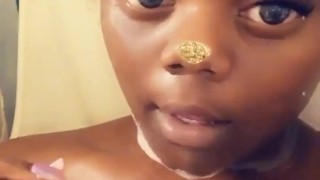 Sexy bubble bath 