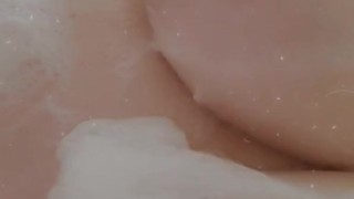 Bubbles on big tits
