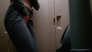 Standing Porta John Piss