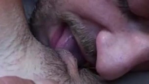 Daddy eating my pussy then making me squirt all over the bed