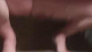 Fat guy strips naked and pisses outside