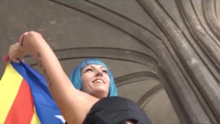 Catalana y Español resuelven el conflicto FOLLANDO!