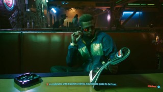 Exploring Cyberpunk 2077 Street Part One Detective V is Porn